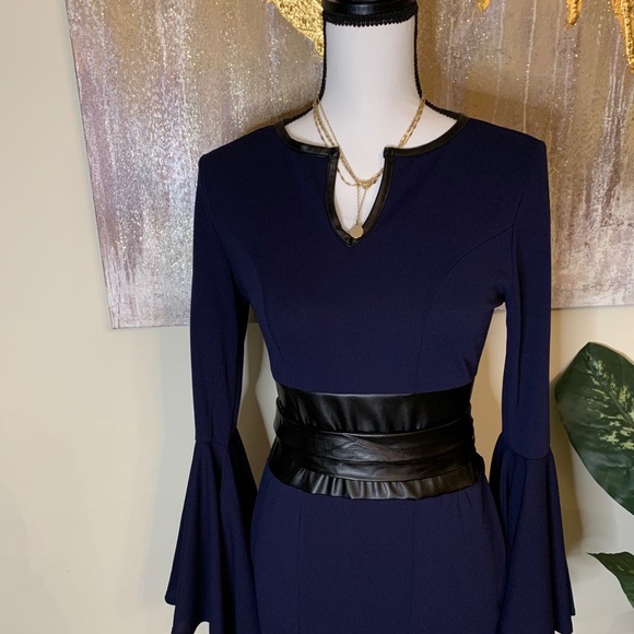 Navy Blue Dress - Picture 3 of 8